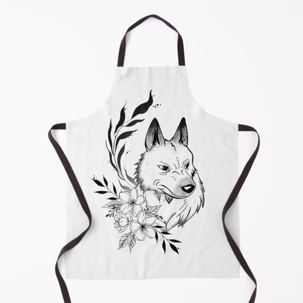 Item preview, Wolf flowers designed and sold by KalikaGraphisme.