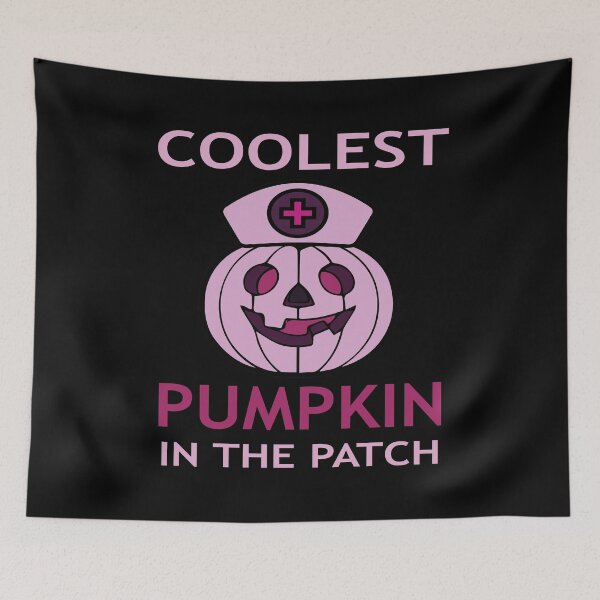 Item preview, coolest pumpkin nurse in the patch designed and sold by MousaObaid.