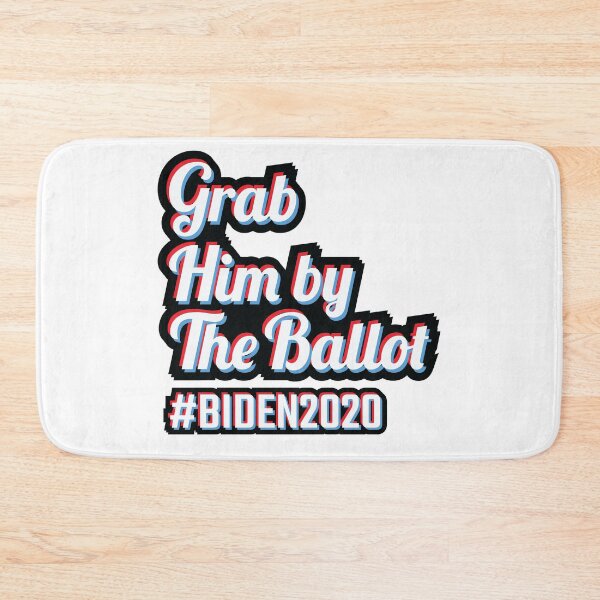 Item preview, Glitch Grab Him By The Ballot Biden 2020 designed and sold by LotusBlue77.