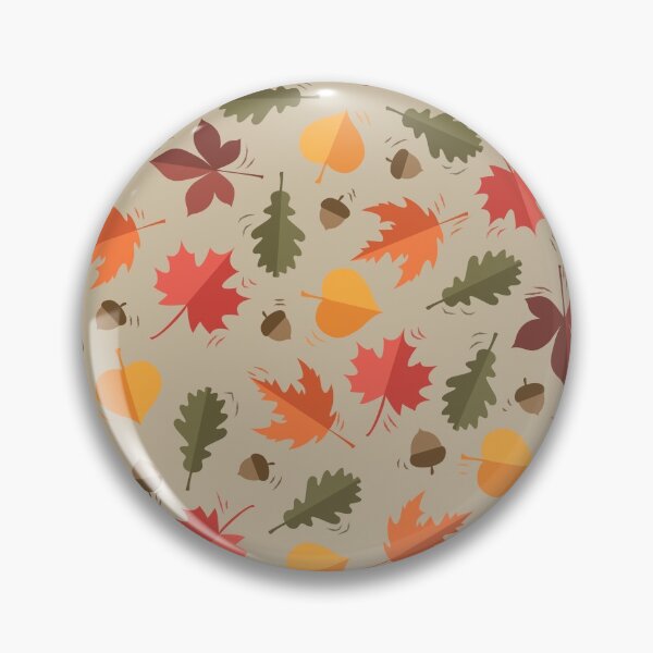Item preview, Autumn Leaves Pattern Beige Background designed and sold by Printables Passions.