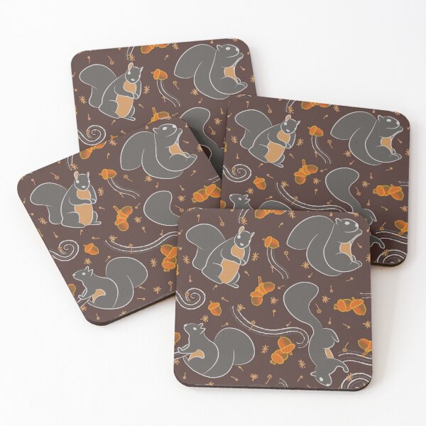 Item preview, Dark Autumn Breeze Squirrel designed and sold by JPuckett-Design.