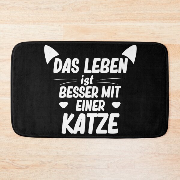 Item preview, das leben ist besser mit einer katze designed and sold by alaechamlal.