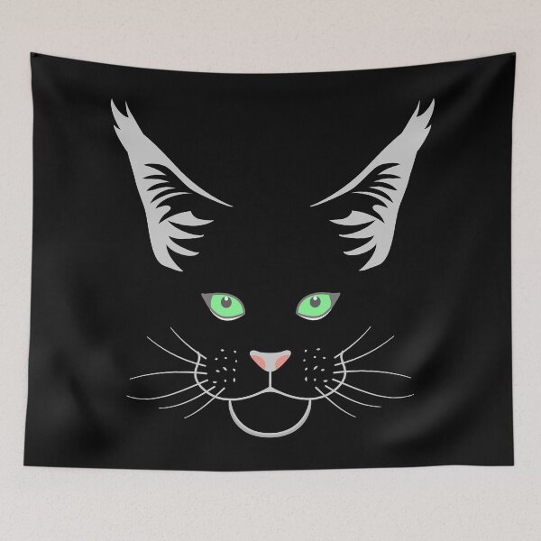 Item preview, Maine Coon Cat Head designed and sold by lulululupaint.