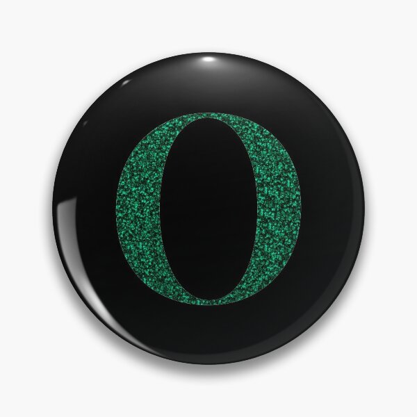 Item preview, Letter O Emerald Dark Green Glitter Effect Alphabet designed and sold by Sour Soul.