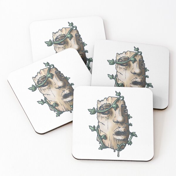 Item preview, wooden mask with lianas designed and sold by Eulalie8.