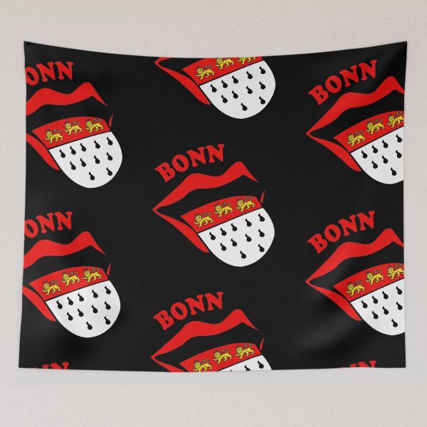 Item preview, Bonn Bonner City NRW Skyline Germany UN Basketball City Map designed and sold by Mark Sukra.