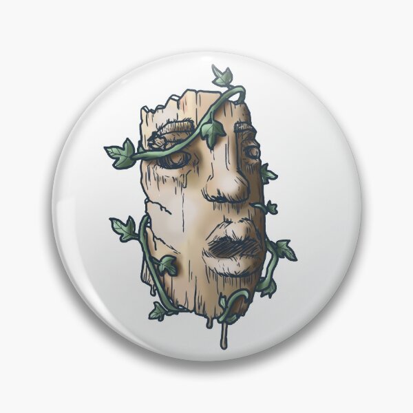 Item preview, wooden mask with lianas designed and sold by Eulalie8.