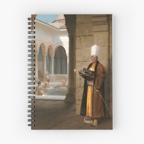 Item preview, Guard at the bath house portrait vintage art - Jean-Léon Gérôme designed and sold by Vintage Designs +.