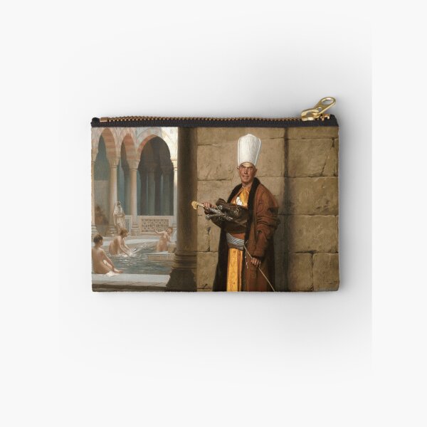 Item preview, Guard at the bath house portrait vintage art - Jean-Léon Gérôme designed and sold by Vintage Designs +.
