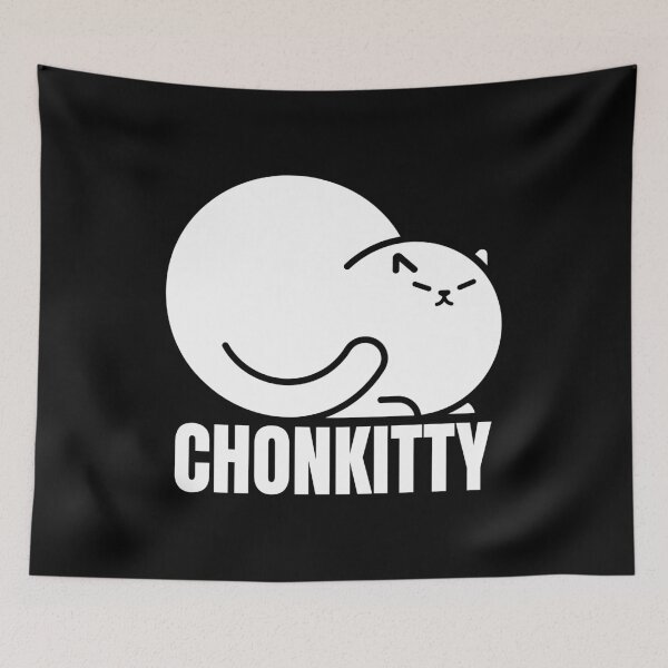 Item preview, Fat Cat Chonkitty designed and sold by Nathalie Aynié.