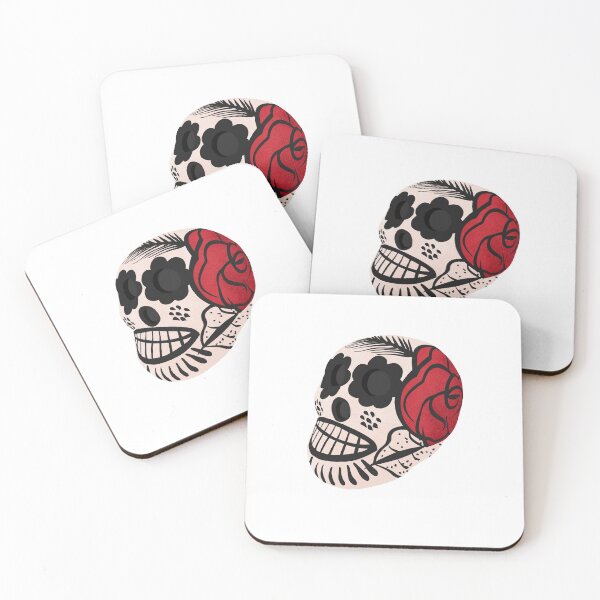 Item preview, Calavera Skull Rose designed and sold by twinklestrokes.