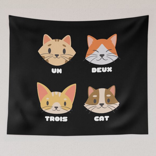 Item preview, Un Deux Trois Cat designed and sold by Nathalie Aynié.