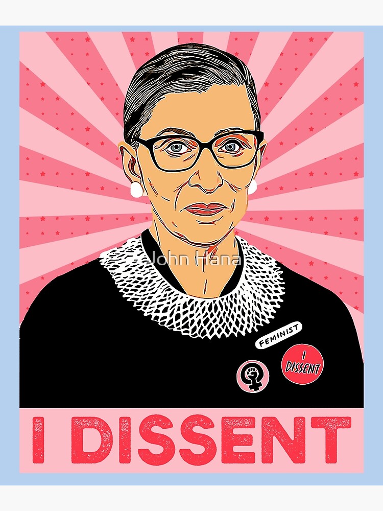 Deals RBG I Dissent painting