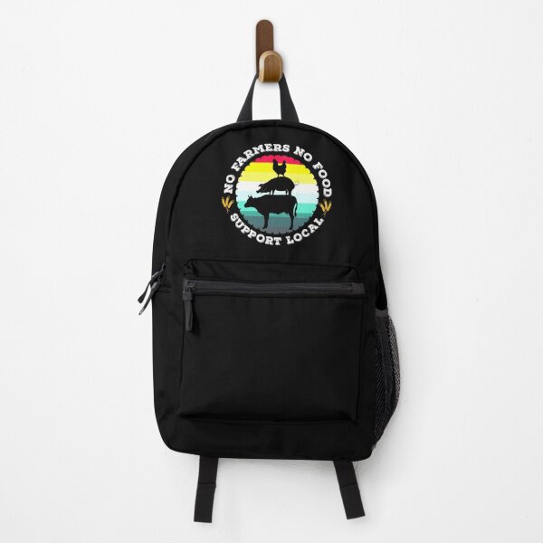 Item preview, No Farmers No Food Support local Graphic Design designed and sold by PlusAdore.