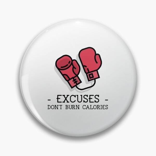 Item preview, Excuses Burn No  Calories designed and sold by TeckDesigns.