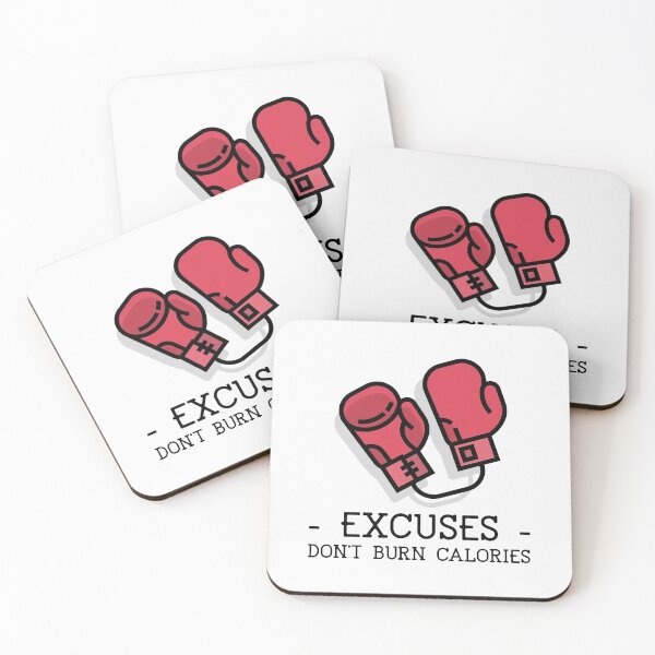 Item preview, Excuses Burn No  Calories designed and sold by TeckDesigns.