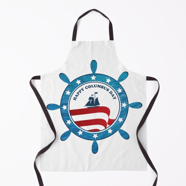 Item preview, Columbus Ship steering wheel - Happy Columbus Day designed and sold by thewishdesigns.