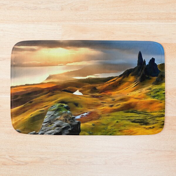 Item preview, Old Man of storr (Painting) designed and sold by cmphotographs.