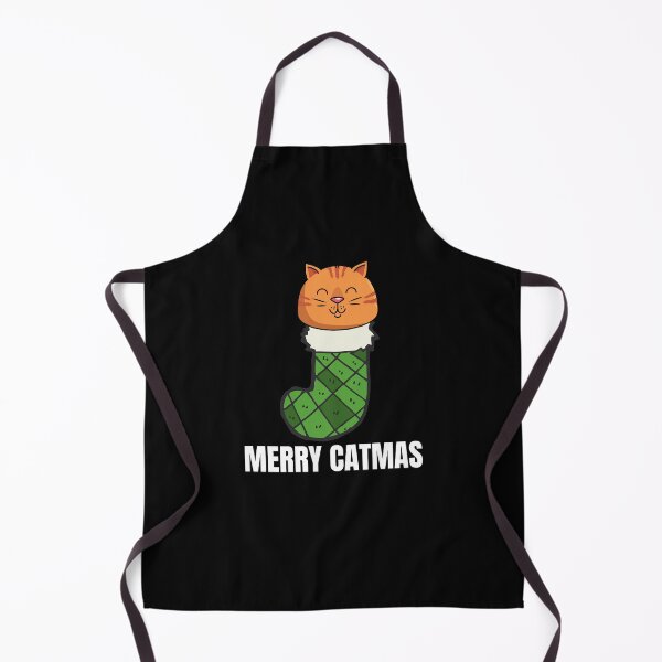 Item preview, ChristmasCat Merry Catmas designed and sold by Nathalie Aynié.