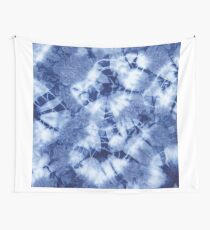 SEXY INDIGO TIE DYE Wall Tapestry