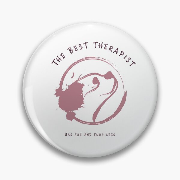 Item preview, The Best Therapist Has Fur and Four Legs designed and sold by TeckDesigns.