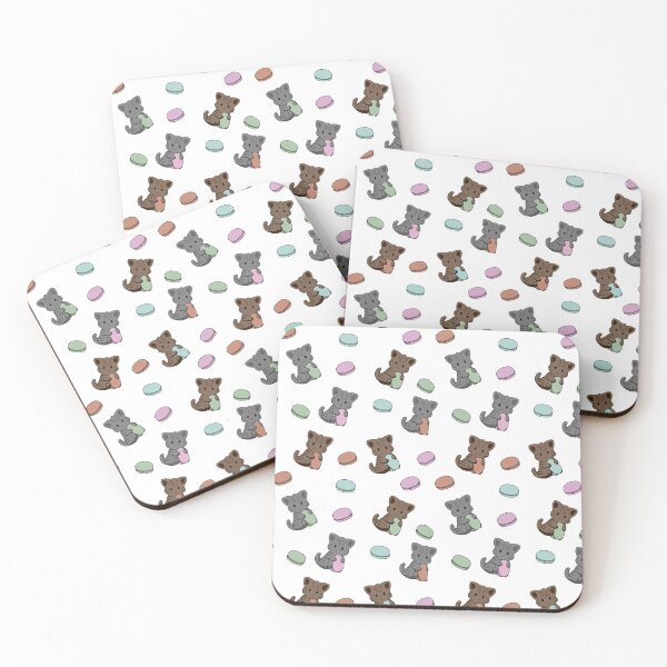 Item preview, Macaron Cat Pattern  designed and sold by BiscuitSnack.