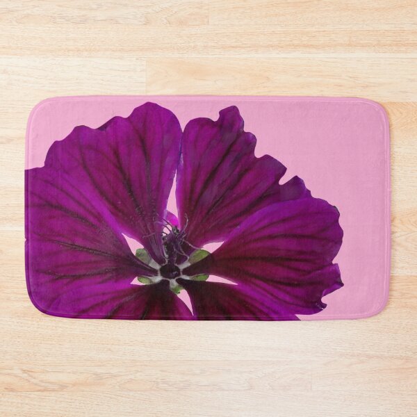 Item preview,  Purple Garden Mallow Flower designed and sold by MonMonTales.