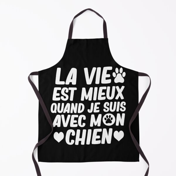 Item preview, La vie est mieux quand je suis avec mon chien. designed and sold by alaechamlal.