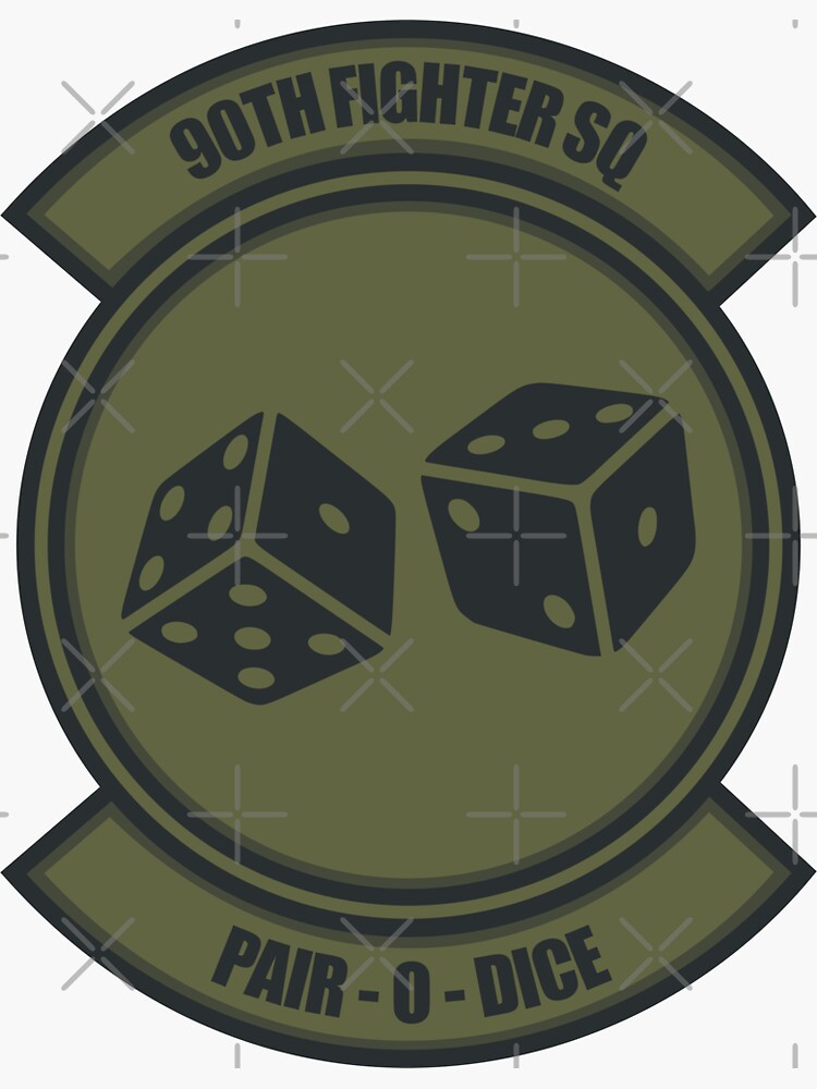 90th Fighter Squadron Patch (subdued)