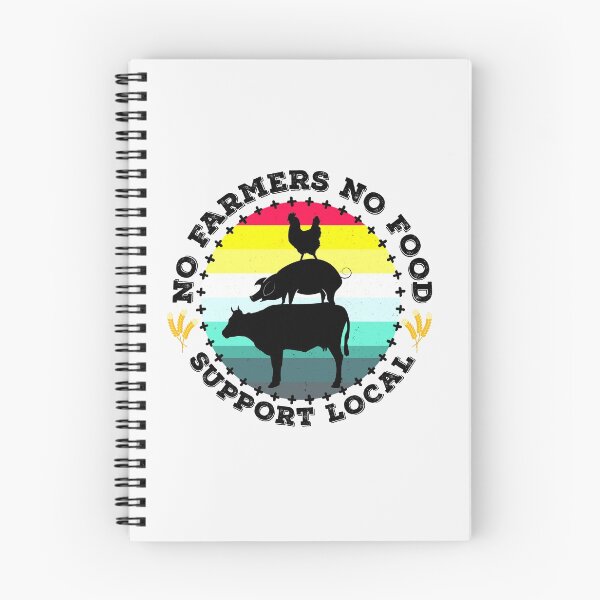 Item preview, No Farmers No Food Support Local Graphic Design designed and sold by PlusAdore.