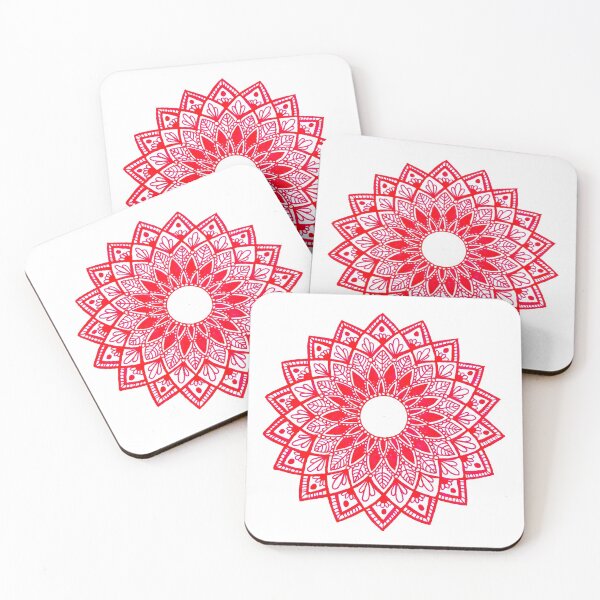 Item preview, Flower Illustrations: Pink Mandala designed and sold by ChriseryMerch.