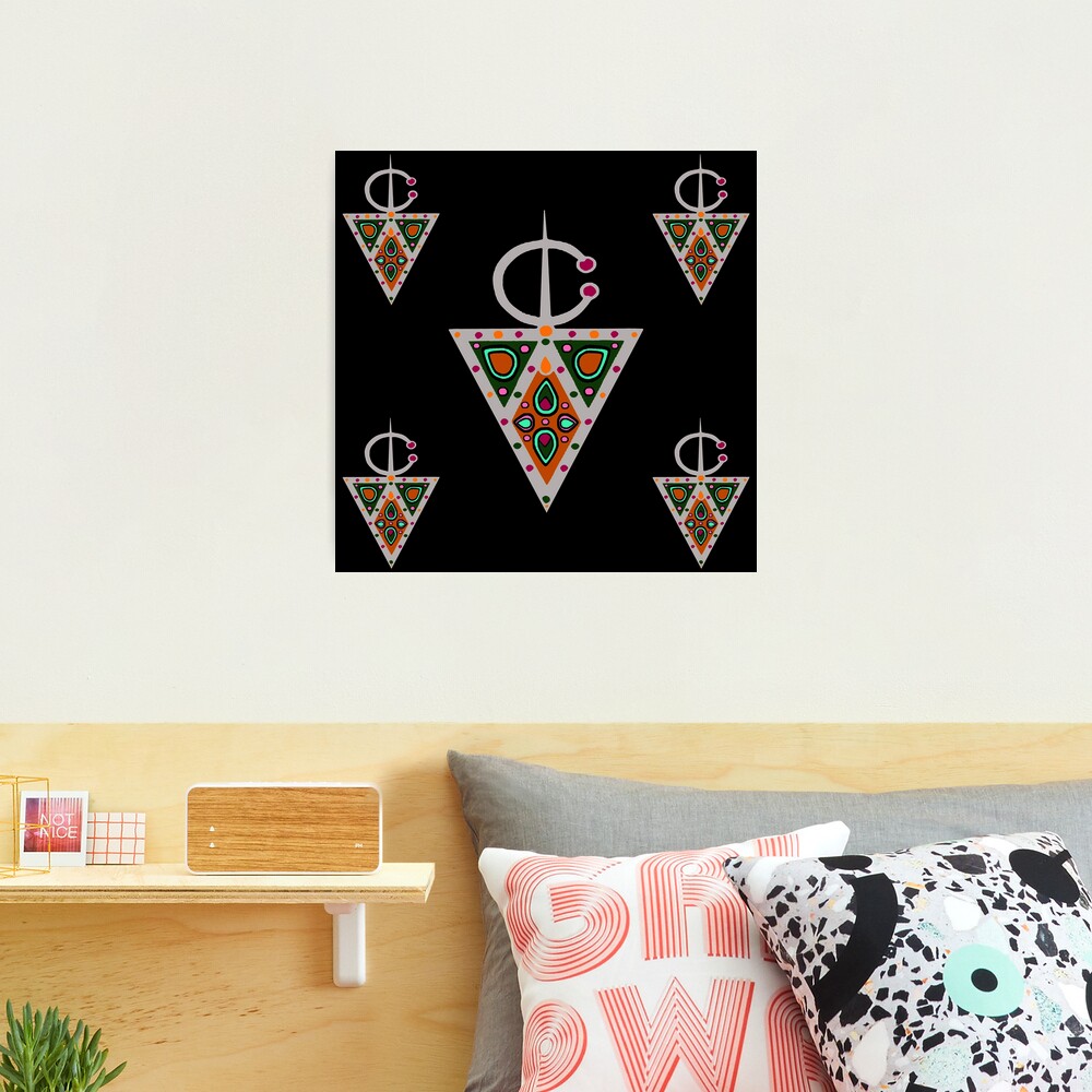 Colorful Berber Jewel  Art Board Print by Trend-it-all