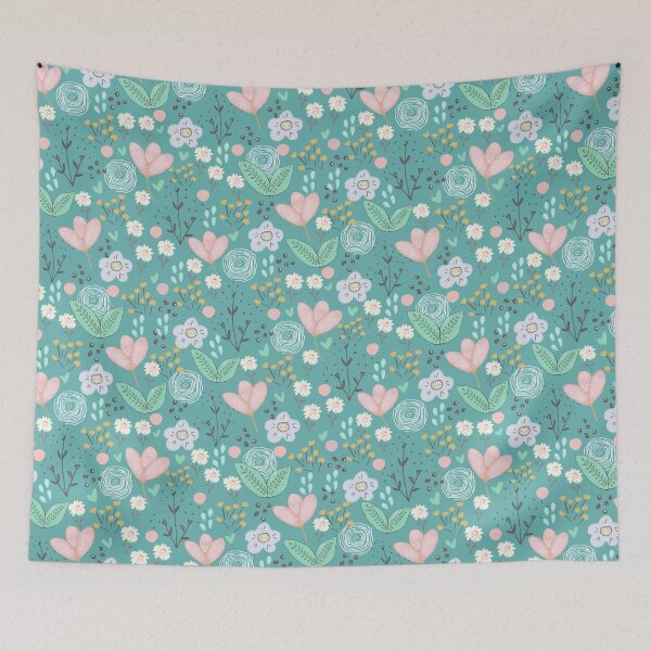 Item preview, Secret Garden_Blue Green designed and sold by FranklinandMoss.