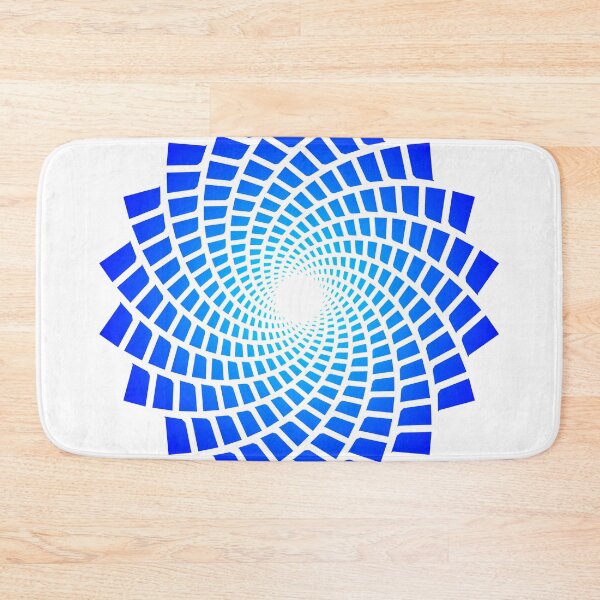 Item preview, Simple Geometric Flower (Blue Gradient) designed and sold by Ludogorek.