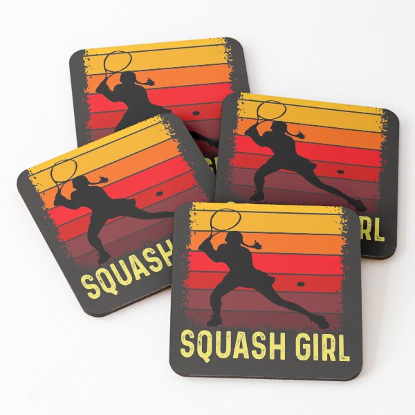 Item preview, Squash girl sportswoman squash tournament womens Retro vintage Gift designed and sold by Sarah38.
