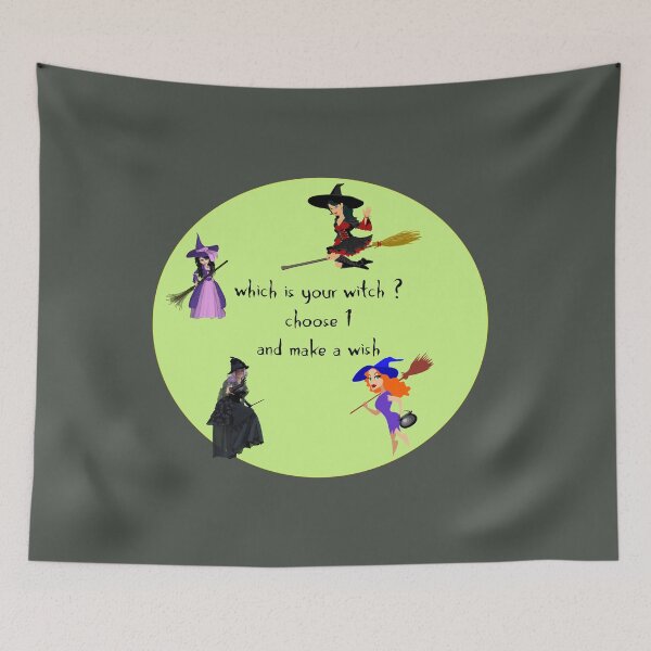 Item preview, which is your witch? designed and sold by Colorise.