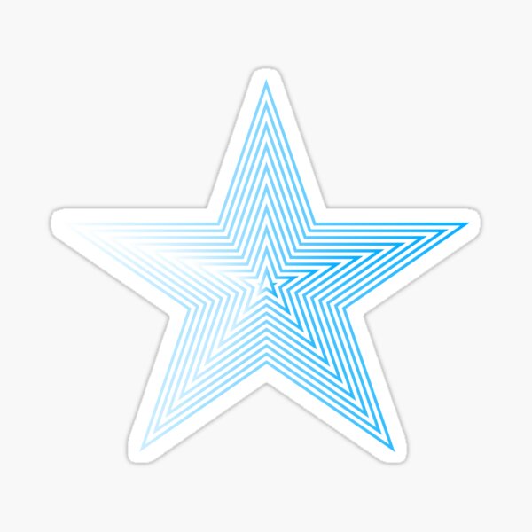 Star Lines Sticker