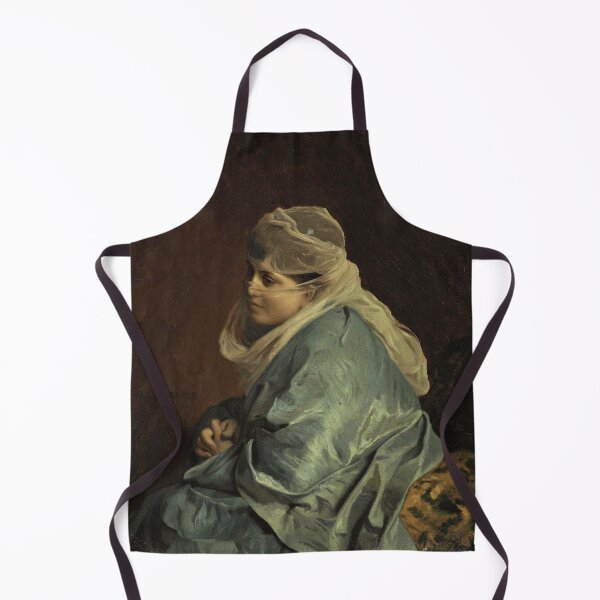 Item preview, woman of constantinople portrait vintage art - Jean-Léon Gérôme designed and sold by Vintage Designs +.