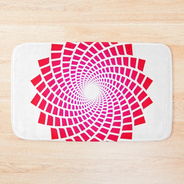 Artikelvorschau, Einfache geometrische Blume (Gradient Red Pink) entworfen und verkauft von Ludogorek.