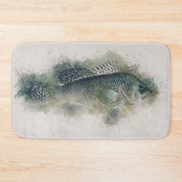 Item preview, Sea Bass Watercolor Art for the Fishing Lovers and Anglers / Gifts for Fisherman designed and sold by Naumovski.