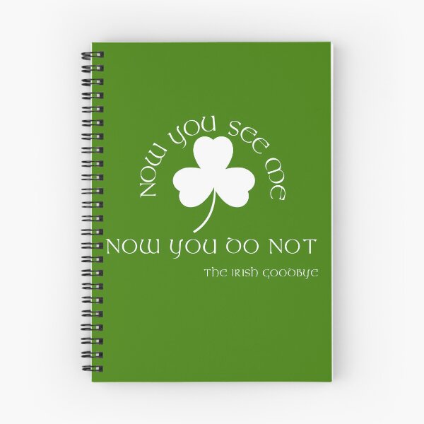 Item preview, The Irish Goodbye T-shirt designed and sold by Wanderers'  Arcadia.