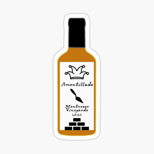 Artikel-Vorschau von Fass Amontillado, designt und verkauft von GeekWithClipOns.