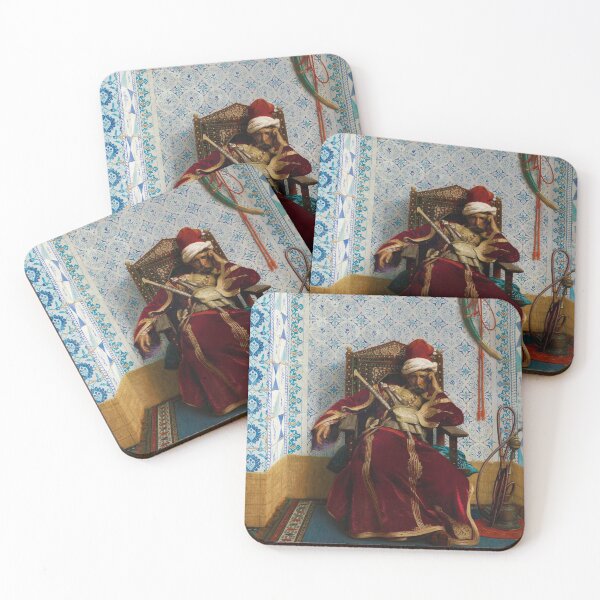 Item preview, Portrait of Markos Botsari vintage art - Jean-Léon Gérôme designed and sold by Vintage Designs +.