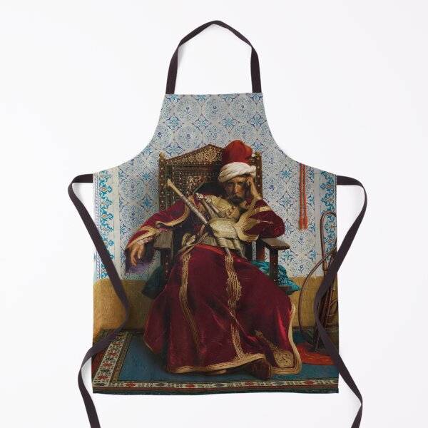 Item preview, Portrait of Markos Botsari vintage art - Jean-Léon Gérôme designed and sold by Vintage Designs +.