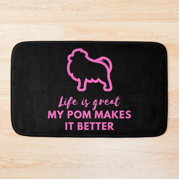 Item preview, Life is great my pom makes it better pink designed and sold by kyds.