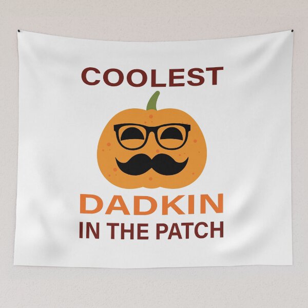 Item preview, Coolest Pumpkin DAD in the patch designed and sold by MousaObaid.