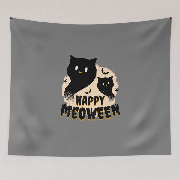 Item preview, Happy Meoween designed and sold by sundayshapes.