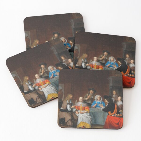 Item preview, Family Group of Renaissance people by  abraham van dijck designed and sold by Vintage Designs +.