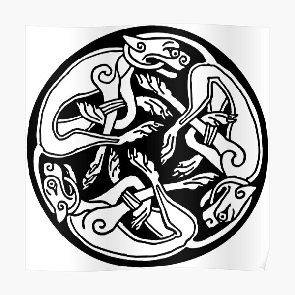 "celtic art" Poster for Sale by celticknights Redbubble