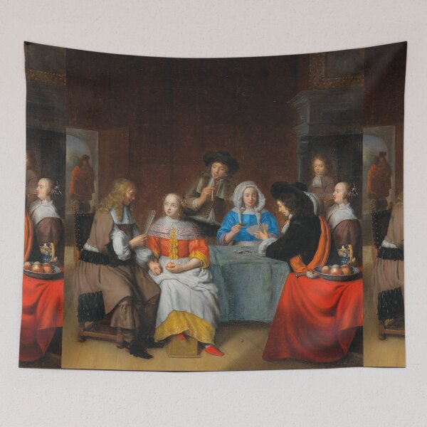 Item preview, Family Group of Renaissance people by  abraham van dijck designed and sold by Vintage Designs +.